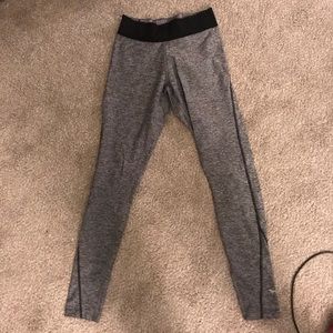 LNWOT PINK Gray Marl Leggings small